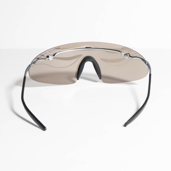 Super Rare Womens Porsche Design By Carrera Foldable Sports Shield Sunglasses